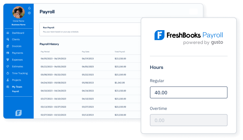 FreshBooks Payroll