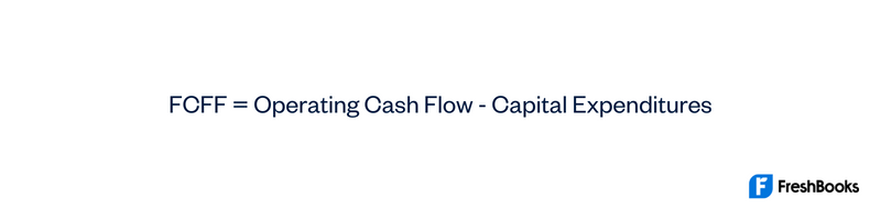 Free Cash Flow to the Firm Formula 1