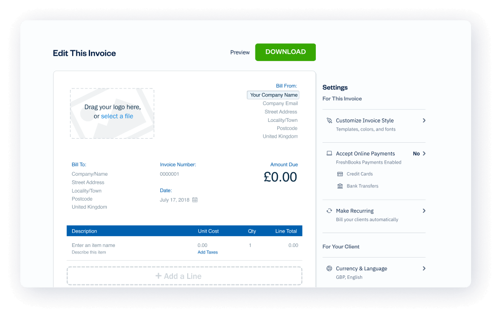 Free Invoice Generator